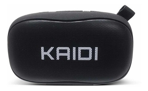 Caixa Som Bluetooth Kaidi Com Rádio E Entrada Cartão Sd