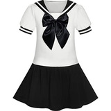 Vestido Escolar Uniforme Marinero Talla 6-14