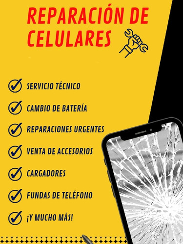 Reparación Celulares Servicio Técnico Celular Y Parlantes 