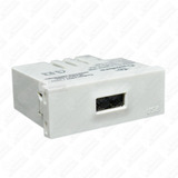 Modulo Toma Cargador Usb Cambre Blanco 6957 220v