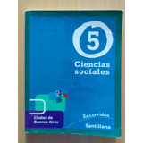 Ciencias Sociales 5 Caba - Recorridos - Santillana [usado]