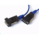 1 Par Adaptadores Vga X Rj45 Macho E Fêmea Para Cabo De Rede