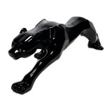 Pantera Negra Jaguar Objeto Estatua Decoração Estante Raque
