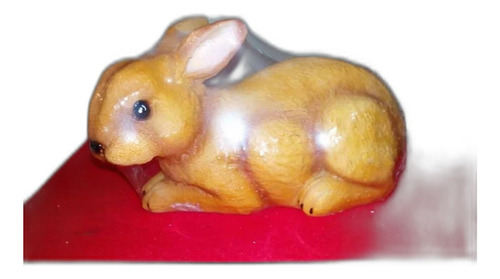 Alcancía De Conejo, Figura De Resina, 23 Cm Largo X13cm Alto
