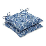 Almohada Perfect Indoor Exterior Tucker Resist Azure Juego D