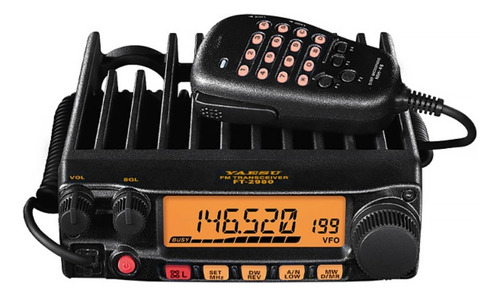 Radio Yaesu Ft-2980r - 200 Canais - Vhf - Preto