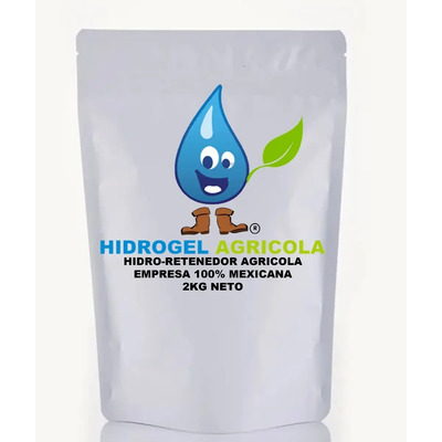 Hidrogel - Riego Solido Lluvia Agua Hecho En México - 2 Kg