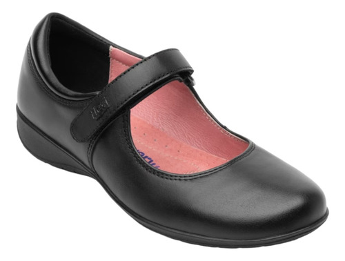 Zapato Escolar Niña Flexi 35902 Piel Flat Liso Del 17 Al 21 