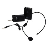 Microfone Sem Fio Headset Cabeça Profissional Tomate Mt-2205