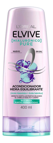 Elvive Acondicionador Hialuronico Pure X 400 Ml