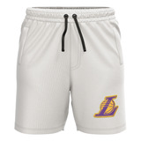 Short Algodón Equipos Basket Ball Bordado Deportivo Unisex