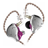 Auriculares In Ear Kz Acoustics Zs 10 Pro Violeta Sin Mic