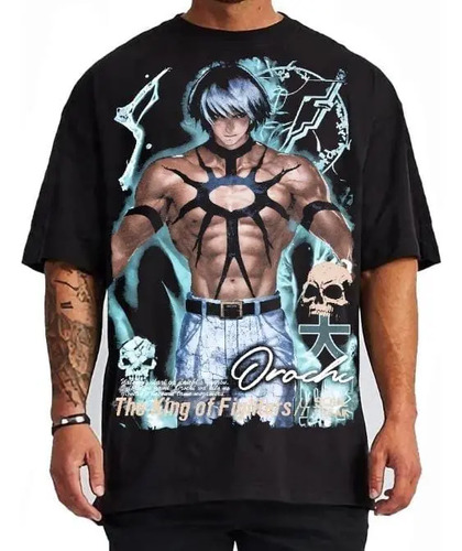 Playera De Orochi The King Of Fighters Colección Soul Freak