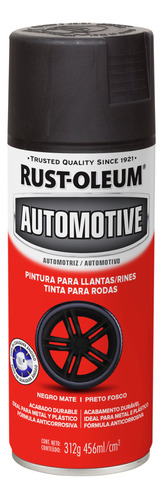 Pintura Aerosol Llantas Auto Anticorrosiva Wheel Rust Oleum