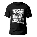 Camiseta Boku No Hero Unissex Anime Bakugo