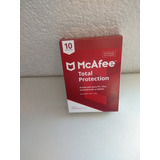 Licencia Antivirus Mcafee Total Protection 10 Dispositivos