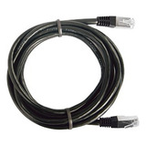 Patch Cord Cable Parcheo Red Utp Categoria 6 0.5 Mts Negro