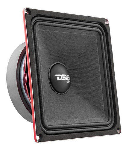 Medio Ds18 6  4 Ohm Pro-x6.4msq Cuadrado 6.5 X 6.5 250w