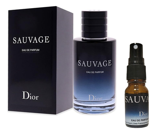 Perfume Masculino Sauvage Dior Amostra Decant