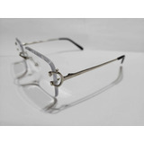 Lentes Armazon Para Graduar Cartier Plata Oftalmologicos