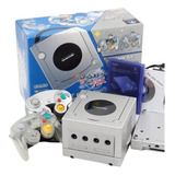 Nintendo Gamecube Silver Console Enjoy Plus Pack + 2ctr +gp
