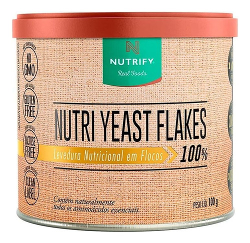 Kit 2 X Nutritional Yeast Flakes Nutrify 100g 