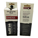 Tinta Gneiss Gnept504black 140ml Ink Cartridge Refill System