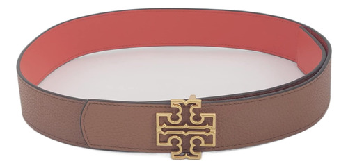 Tory Burch Britten Logo Classic Rojo Con Herrajes Dorados Re