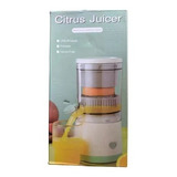 Extractor Exprimidor Jugo Frutas 45w Recargable Usb Portatil