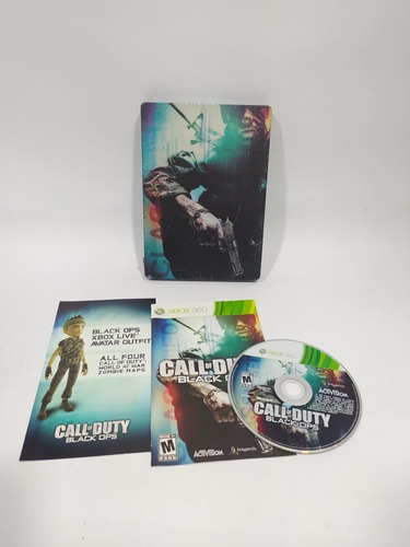 Call Of Duty Black Ops  Steelbook - Xbox 360