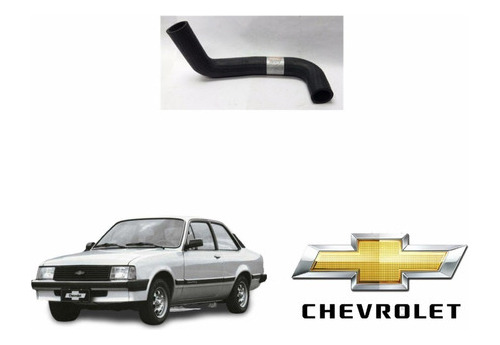 Manguera Inferior Radiador Chevrolet Chevette 1.6 86-91 Foto 2