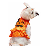 Ropa De Perro / Disfraz Calabaza / Vestido Halloween