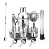 Set Kit Barman Completo Coctelera Tragos Bebidas Pettish