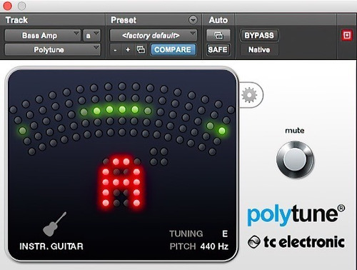 Plugin Vst - Tc Electronic Polytune Mac E Win