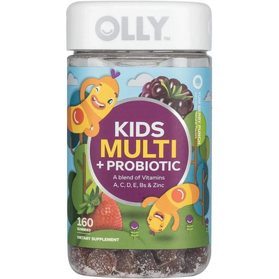 Olly Kids Multivitaminas + Probioticos Con 160 Gomitas | Envío gratis