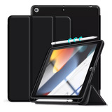 Funda Para iPad 9ª 8ª 7ª Generación-iPad 10.2 Pulgadas Negro