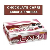 Chocolate Capri Sabor Frutilla (contiene 24 Unidades)