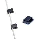 Mini Clips Adhesivos X20 Organizadores De Cables