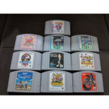 Lote Cartuchos Original Nintendo 64 Japonês 