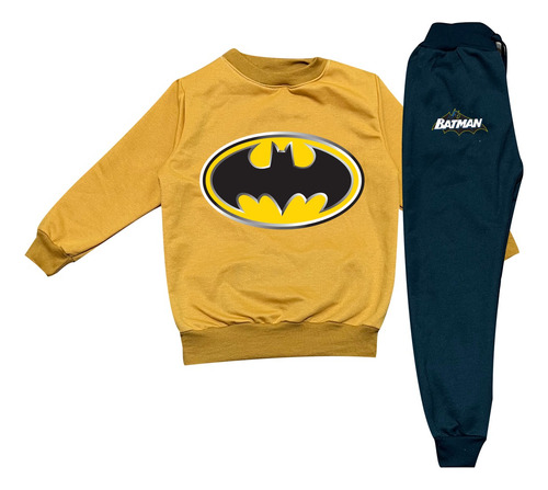 Conjunto Sudadera Batman Para Adultos