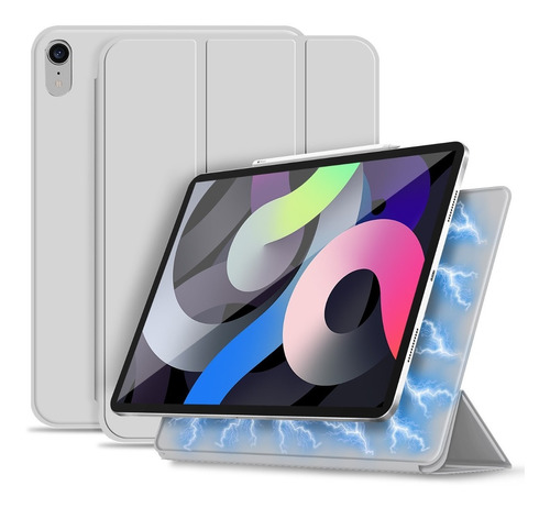 Funda Tipo Folio Para iPad Air 10.9 In 5/4 Generación, Gris
