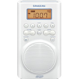 Sangean Radio De Ducha Impermeable H205 Am/fm Para Alerta M.