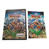 Caja Videojuego Dragon Quest Viii 8 Journey Playstation Ps2