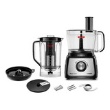 Multiprocessador Da Mondial 7 Em 1 Com 2v E 1000w Turbo Chef Cor Preto Voltagem 110v