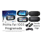 Sony Psvita Estandar Model Pch-1010 Color Negro Estado 10/10