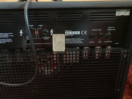 Remato Amplificador Laney Lc30-ii Importado England