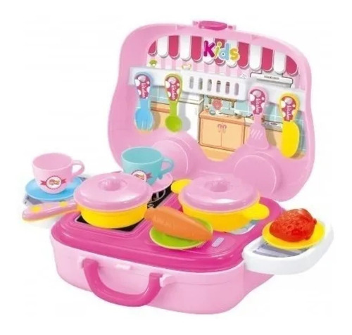 Set Valija Belleza Cocina Consultorio Love Nena Babymovil