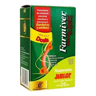 Farmiver Suspensión Junior, 1 Frasco 20 Ml | MercadoLibre