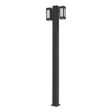 Farol Con Columna De Exterior E27 Intemperie 2,2mts 2 Brazos