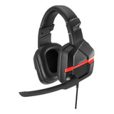 Headset Gamer Warrior Askari P2 Stereo Pc Vermelho